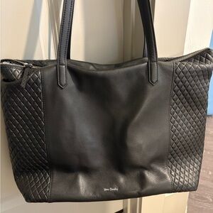 Vera Bradley Laptop/Business Bag – Black, Fits Up to 15" Laptop